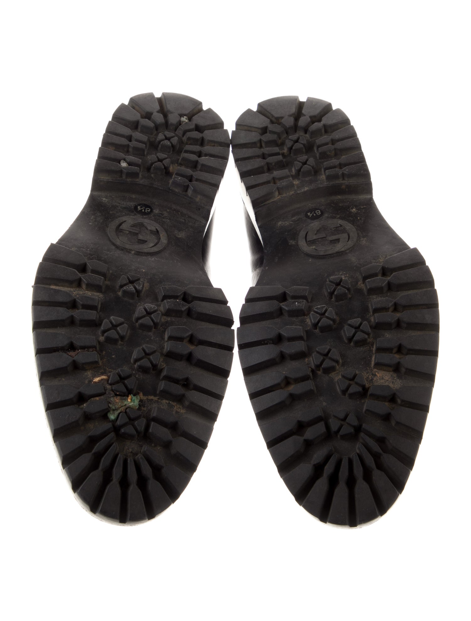 Gucci Horsebit Accent Leather Loafers
